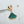 DREAM MALACHITE PINK GOLD EARRINGS