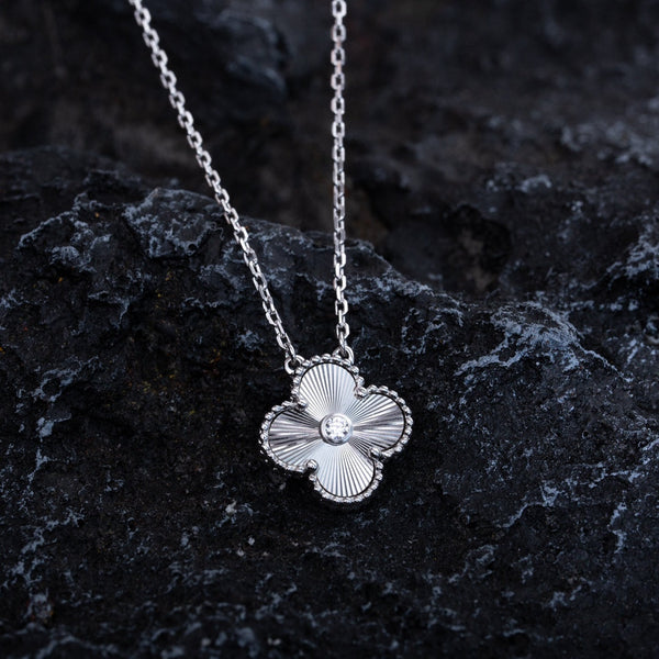 COLLANA TRIFOGLIO ARGENTO