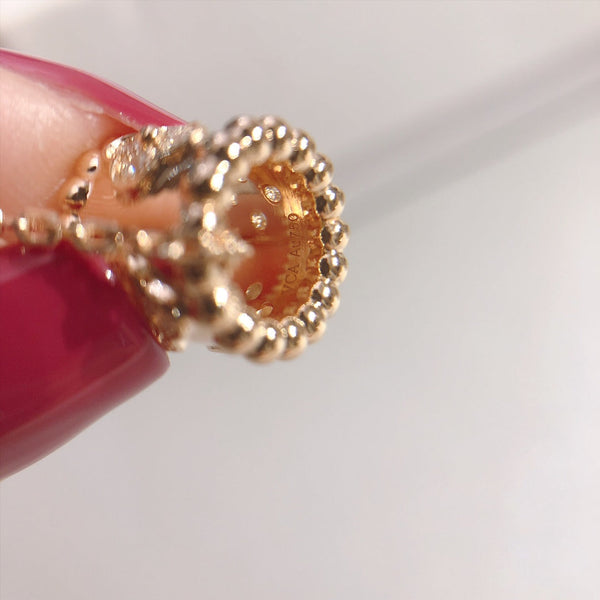 COLLANA CLOVER IN ORO ROSA