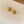 PETIT CD STUD EARRINGS GOLD