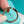 T WIRE TURQUOISE DIAMOND RING SILVER