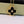 CLOVER NECKLACE GOLD DIAMOND ONYX