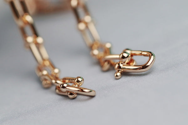 COLLANA IN ORO CON MAGLIA HARDWEAR