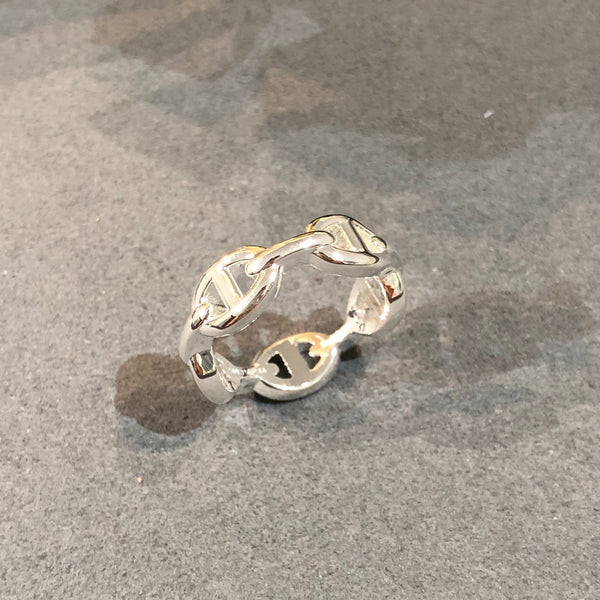 ANELLO ENCHAINEE ARGENTO