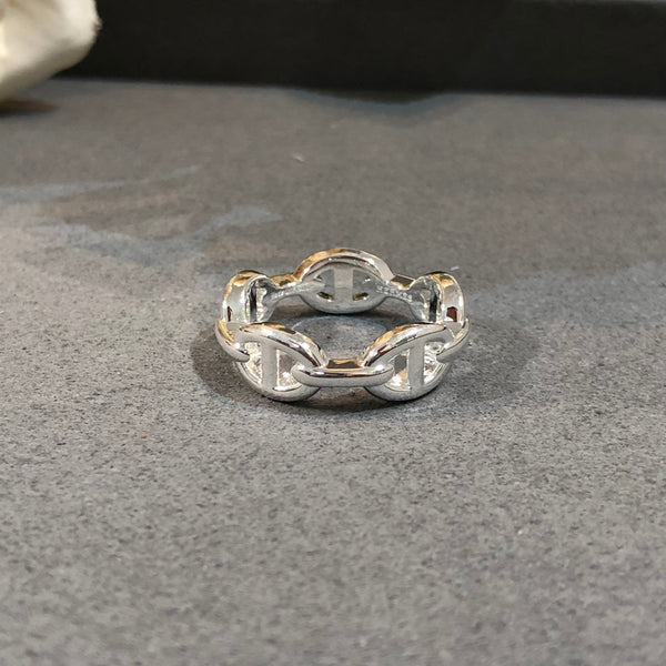 ANELLO ENCHAINEE ARGENTO