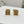 ANAGRAM GOLD STUD EARRINGS