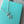 LOVE HEART BLUE BRACELET
