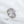 SERPENTI RING SILVER DIAMOND DOUBLE ROW