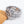 SERPENTI RING SILVER DIAMOND DOUBLE ROW