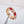 ANELLO SERPENTI ORO ROSA CORNIOLA DIAMANTI PAVE' 4MM