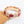 ANELLO SERPENTI ORO ROSA CORNIOLA DIAMANTI PAVE' 4MM