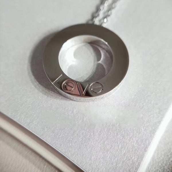 COLLANA LOVE REGOLABILE IN ARGENTO