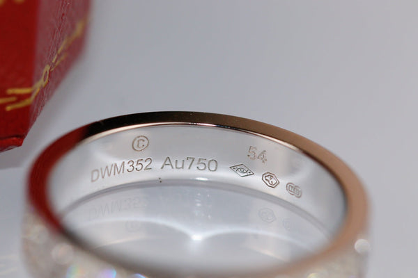 ANELLO LOVE 3,6 MM CON DIAMANTI