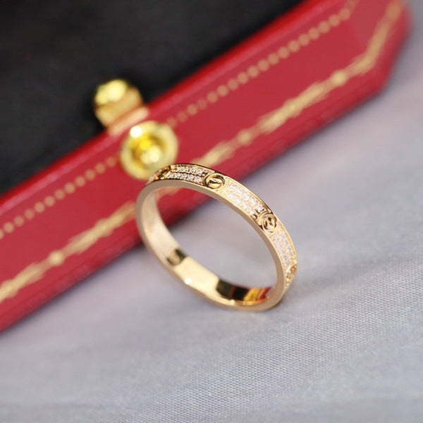 ANELLO LOVE 2,65 MM ORO DIAMANTE