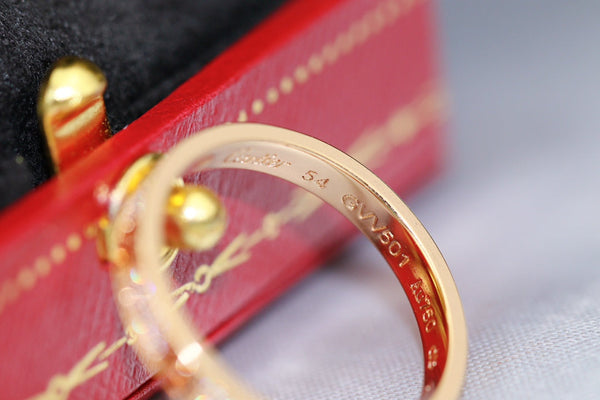 ANELLO LOVE 2,65 MM ORO DIAMANTE