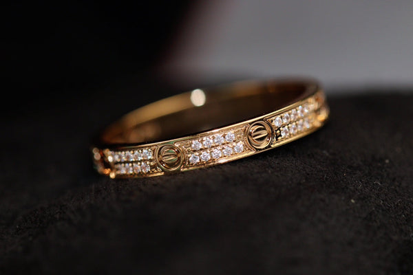 ANELLO LOVE 2,65 MM ORO DIAMANTE