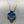 COLLANA TURCHESE CON PEDANTE A TRIFOGLIO