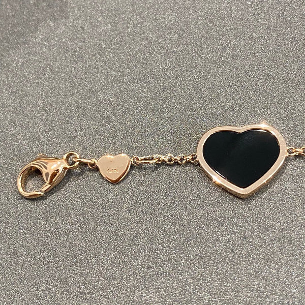 BRACCIALE HAPPY HEART ONICE ORO ROSA