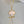 CLOVER PINK MOP GOLD NECKLACE