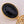 DOUBLE C GOLD BLACK DROP EARRINGS