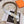 H TONIGHT BELT 38MM WHITE ETOUPE LEATHER