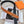 H TONIGHT BELT 38MM ORANGE BLACK LEATHER