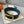 H TUBE BELT 38MM GOLD BUCKLE BLUE BLACK LEATHER