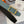 H TUBE BELT 38MM GOLD BUCKLE SKY BLUE BLACK LEATHER