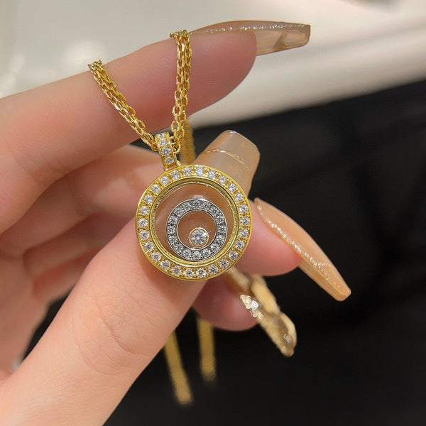 COLLANA IN ORO E DIAMANTI HAPPY HEART
