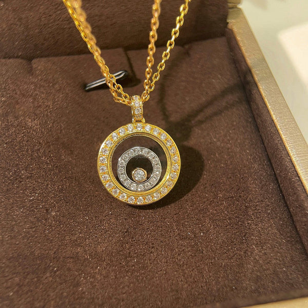 COLLANA IN ORO E DIAMANTI HAPPY HEART