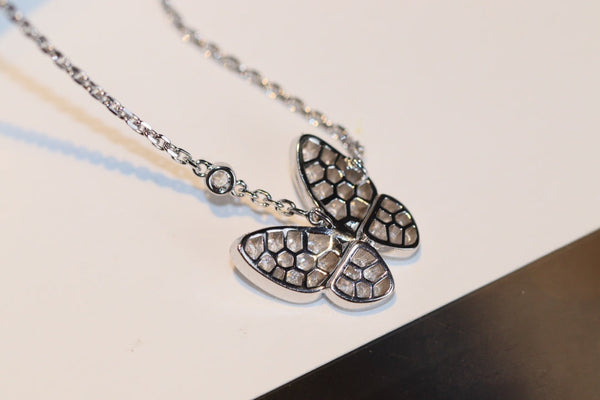 COLLANA FARFALLA CON DIAMANTI