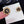 DOUBLE C MINI STUD GOLD BLACK EARRINGS