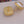 DOUBLE C GOLD MOP STUD EARRINGS