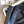 H BELT SILVER BLACK LEATHER REVERSIBLE 3.2CM