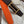 H FACE RIVERSIBLE  SKIN TWO SIDES ORANGE BROWN 3.8CM