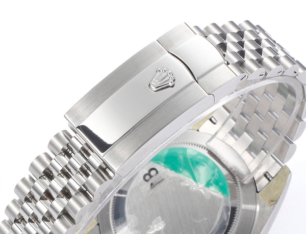 DATEJUST 41MM CUSTOM STEEL CASE MALACHITE DIAL