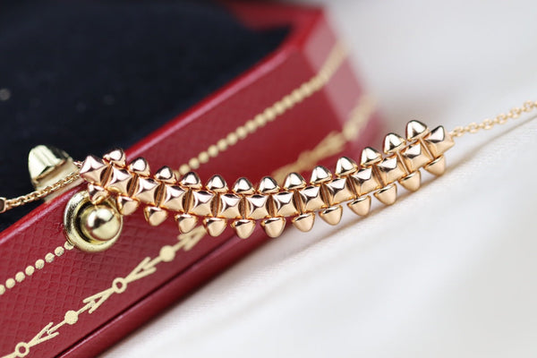 COLLANA CLASH IN ORO ROSA