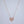 COLLANA CON PEDANTE A FORMA DI CUORE E FOGLIA