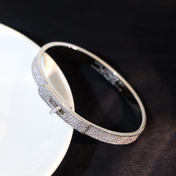 BRACCIALE KELLY CON PAVE' DI DIAMANTI 