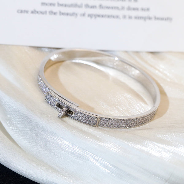 BRACCIALE KELLY CON PAVE' DI DIAMANTI 