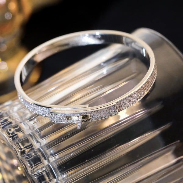 BRACCIALE KELLY CON PAVE' DI DIAMANTI 