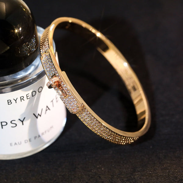 BRACCIALE KELLY CON PAVE' DI DIAMANTI 