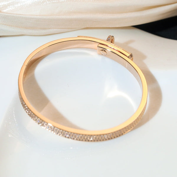 BRACCIALE KELLY CON PAVE' DI DIAMANTI 