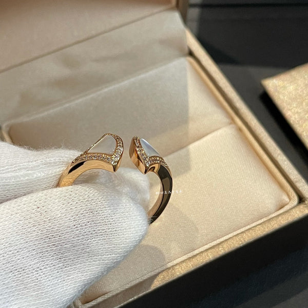 ANELLO APERTO CON DIAMANTI DREAM MOP