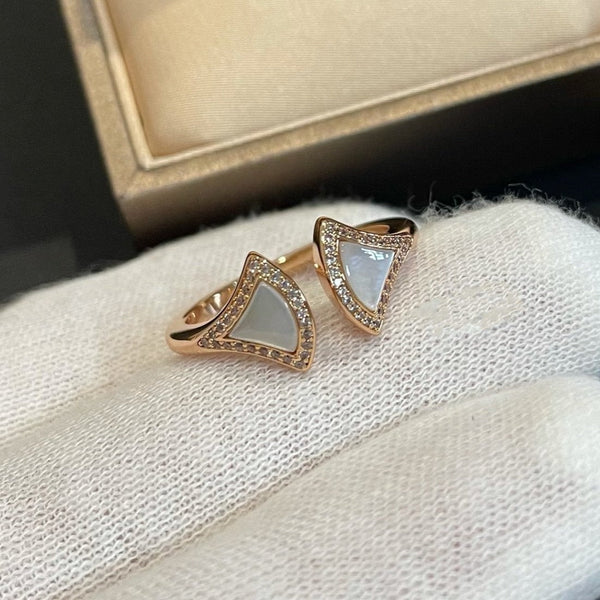 ANELLO APERTO CON DIAMANTI DREAM MOP