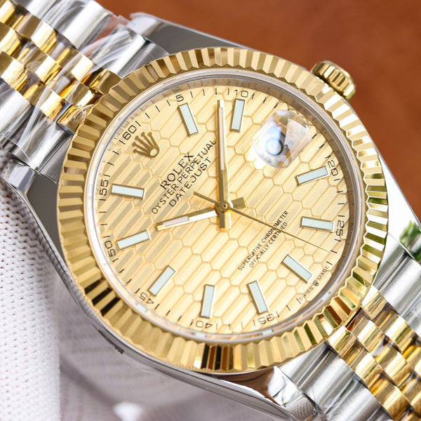 DATEJUST 41M QUADRANTE ZIGRINATO 