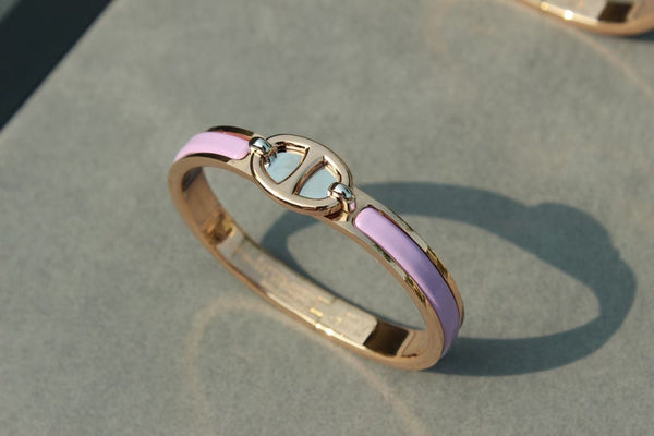 BRACCIALE CLIC CHAINE IN ORO ROSA