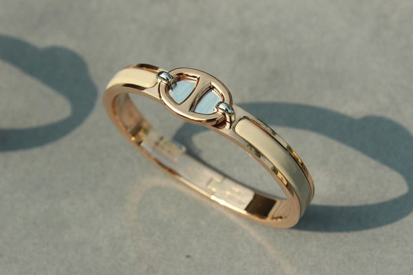 BRACCIALE CLIC CHAINE IN ORO ROSA
