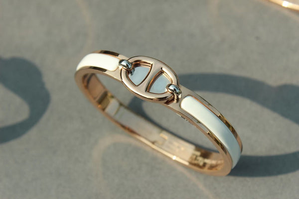 BRACCIALE CLIC CHAINE IN ORO ROSA