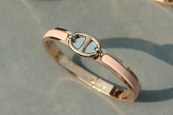 BRACCIALE CLIC CHAINE IN ORO ROSA